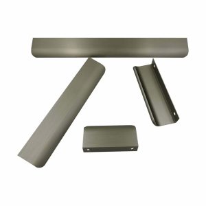 Contemporary Kitchen lip pull handles