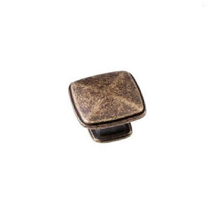 Vintage kitchen Drawer handles Rockhampton rustic brass - Image 5