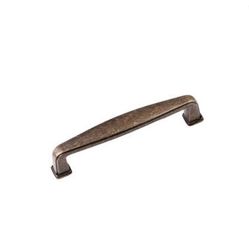 Vintage kitchen Drawer handles Rockhampton rustic brass - Image 4