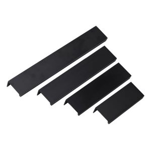 Contemporary Kitchen lip pull handles Rockingham