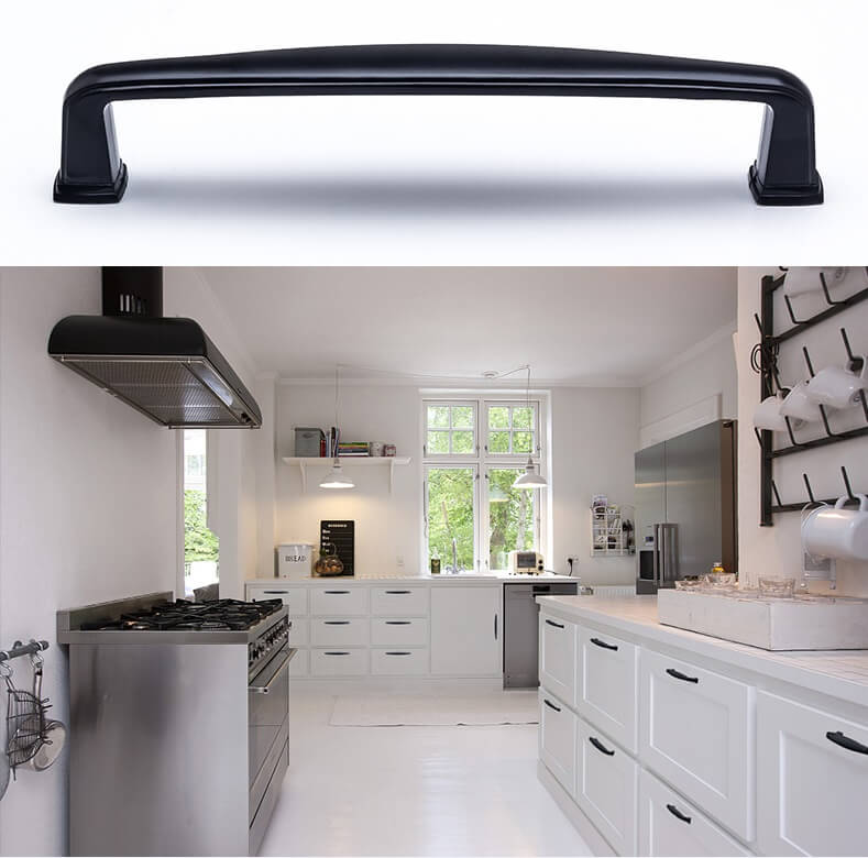 Kitchen cabinet handles hampton Rockhampton Matt black - Image 2