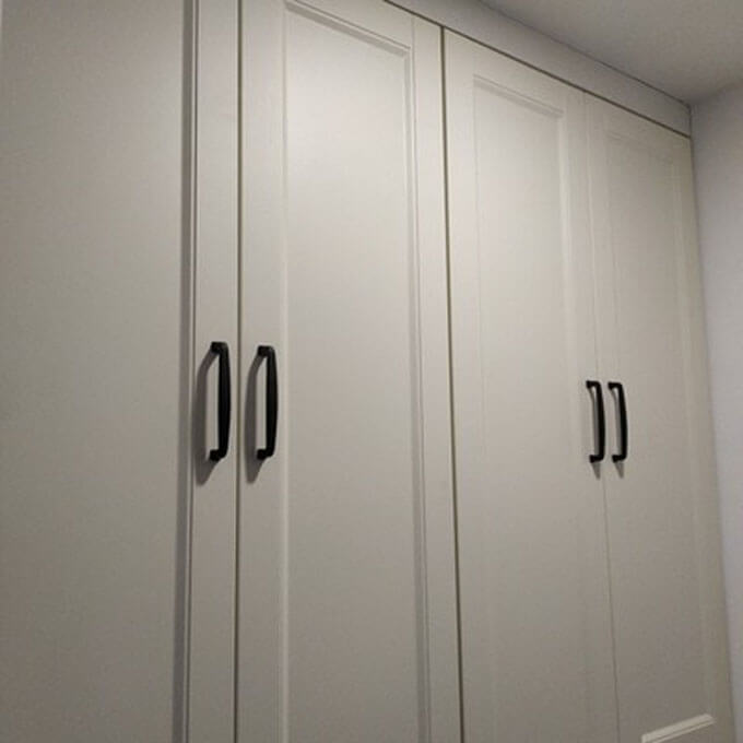 Kitchen cabinet handles hampton Rockhampton Matt black - Image 3