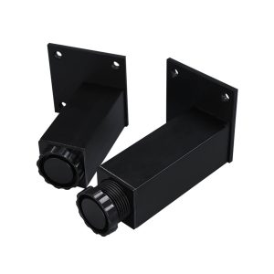 Adjustable Furniture Legs square matte black