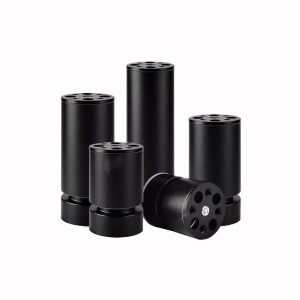 Adjustable Furniture Legs aluminum matt black
