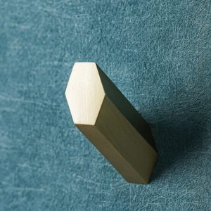 Robe hook hexagon bathroom solid brass
