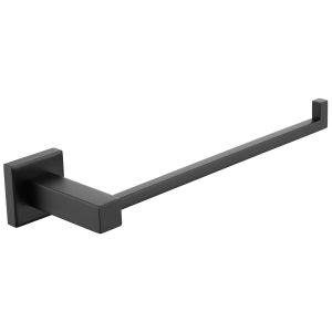London Bathroom Hand Towel Holder Matte Black