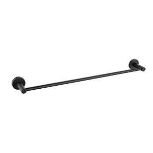 Madrid Single Towel Rail Matte Black