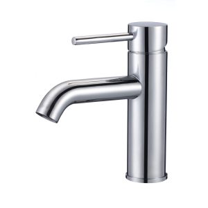 Kitchen basin mixer tap chrome
