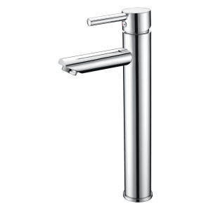 Kitchen basin mixer tap tall chrome