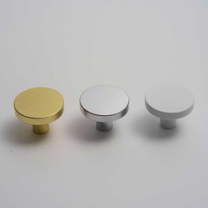 Kitchen drawer flat knobs Coffs Harbour Matt black / brushed brass /Brushed nickel /Chrome / Matt white