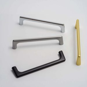 Kitchen handles Surfers Paradise Matt black /Brushed brass/Brushed nickel